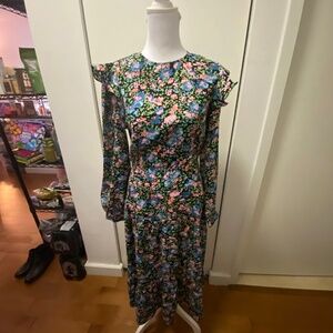 Urban Bliss Floral Long Sleeved Tea Dress